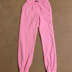 NWOT Brandy Melville pink sweatpants